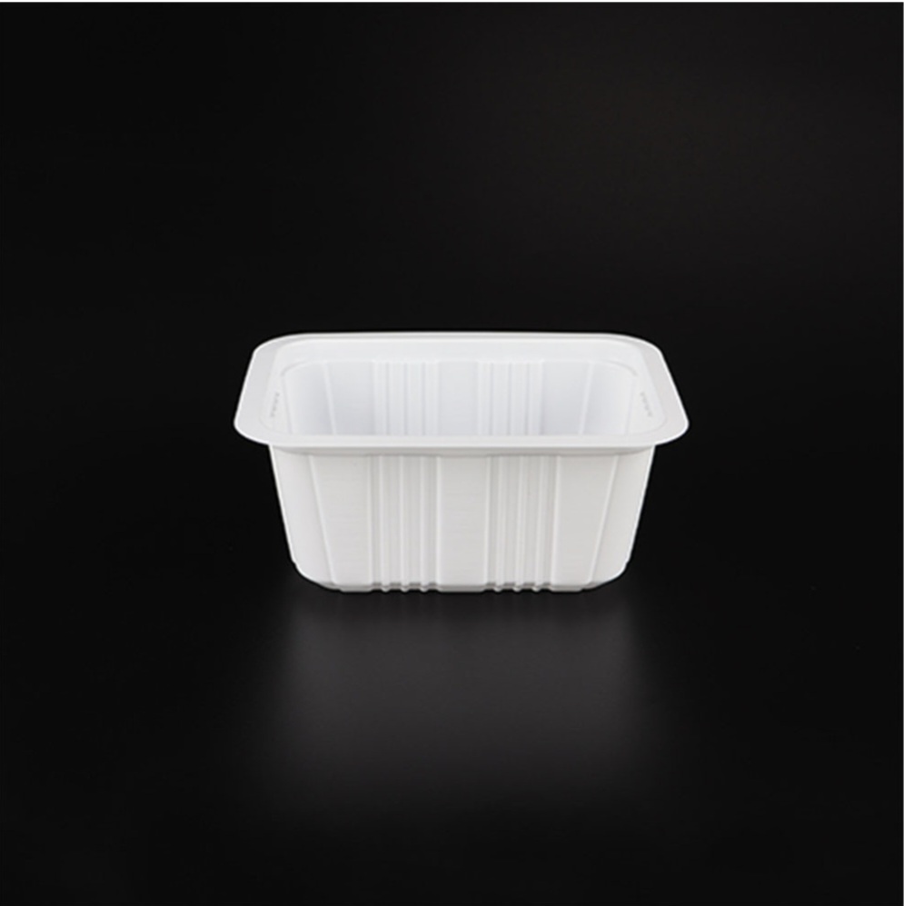 AJ) 실링반찬용기4호  450ml 백색