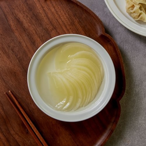 청마루)세절백색 반달단무지