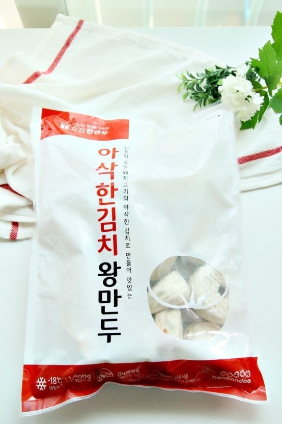 한만두) 김치왕만두1.4kg/6봉