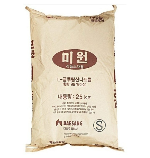 대상) 미원 업소용S 25kg