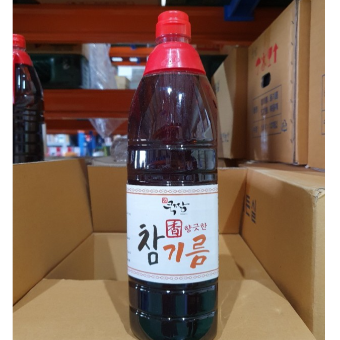 쿡짱) 참향기름 1.8L