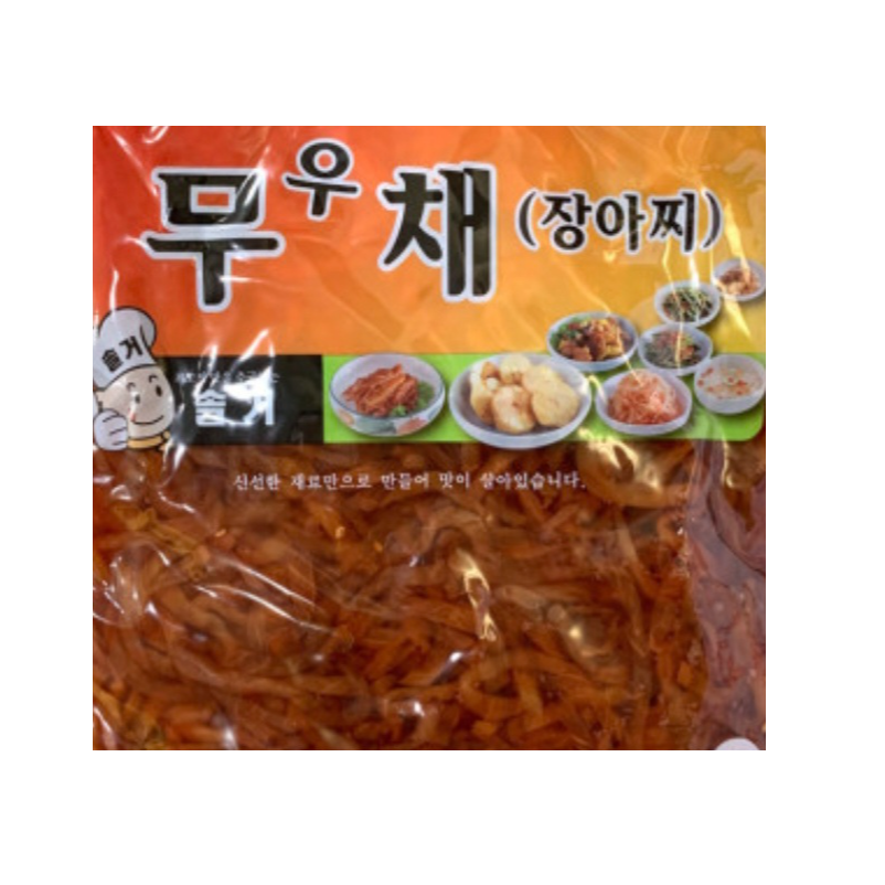 반찬) 무우채말통18kg
