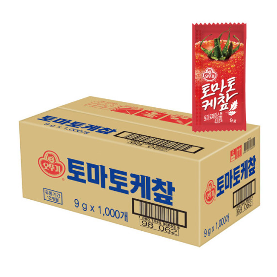 오뚜기) 일회용케찹9G