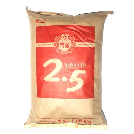 백설) 핵산 2.5벌크 25키로