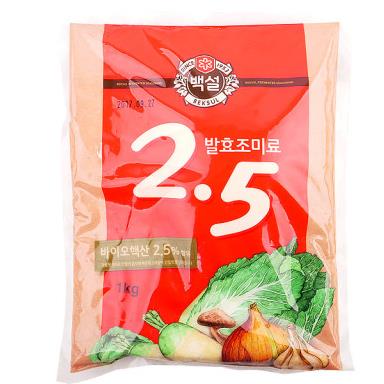 백설)조미료(2.5)핵산1kg