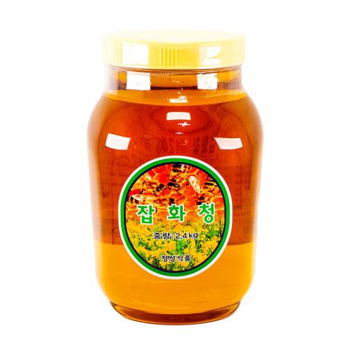 잡화꿀 2.4kg(잡화청/검은)
