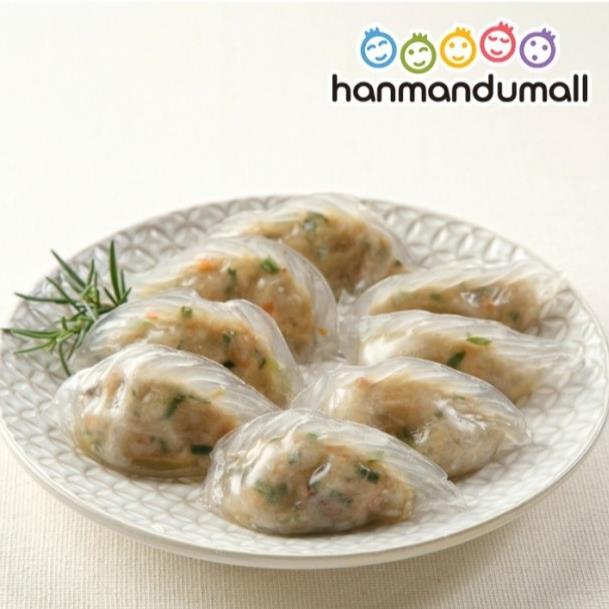 한만두) 고기잎새만두1kg/8