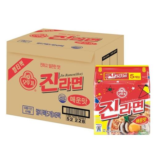 오뚜기)진라면 매운맛멀티40개입