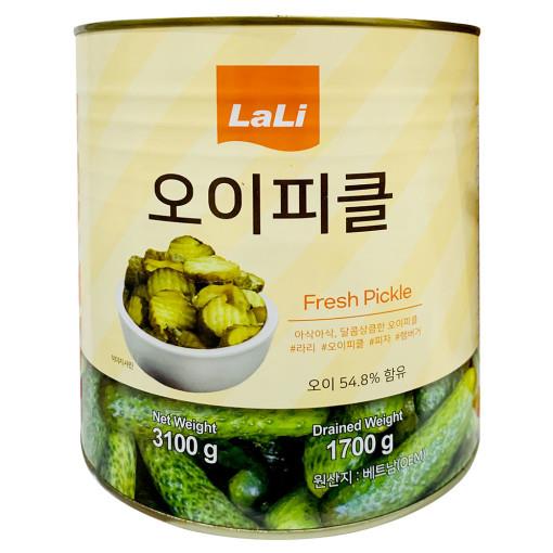 라리) 오이피클3.1kg(슬라이스)