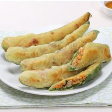 사옹원) 반쪽고추전튀김1kg