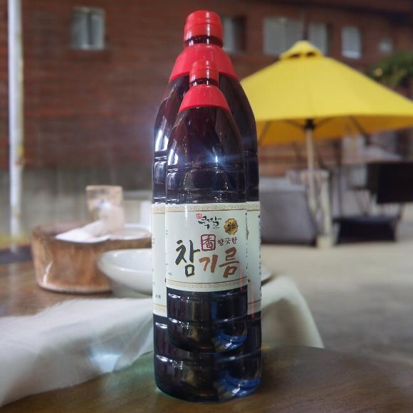 쿡짱) 골드참향기름 1.8L