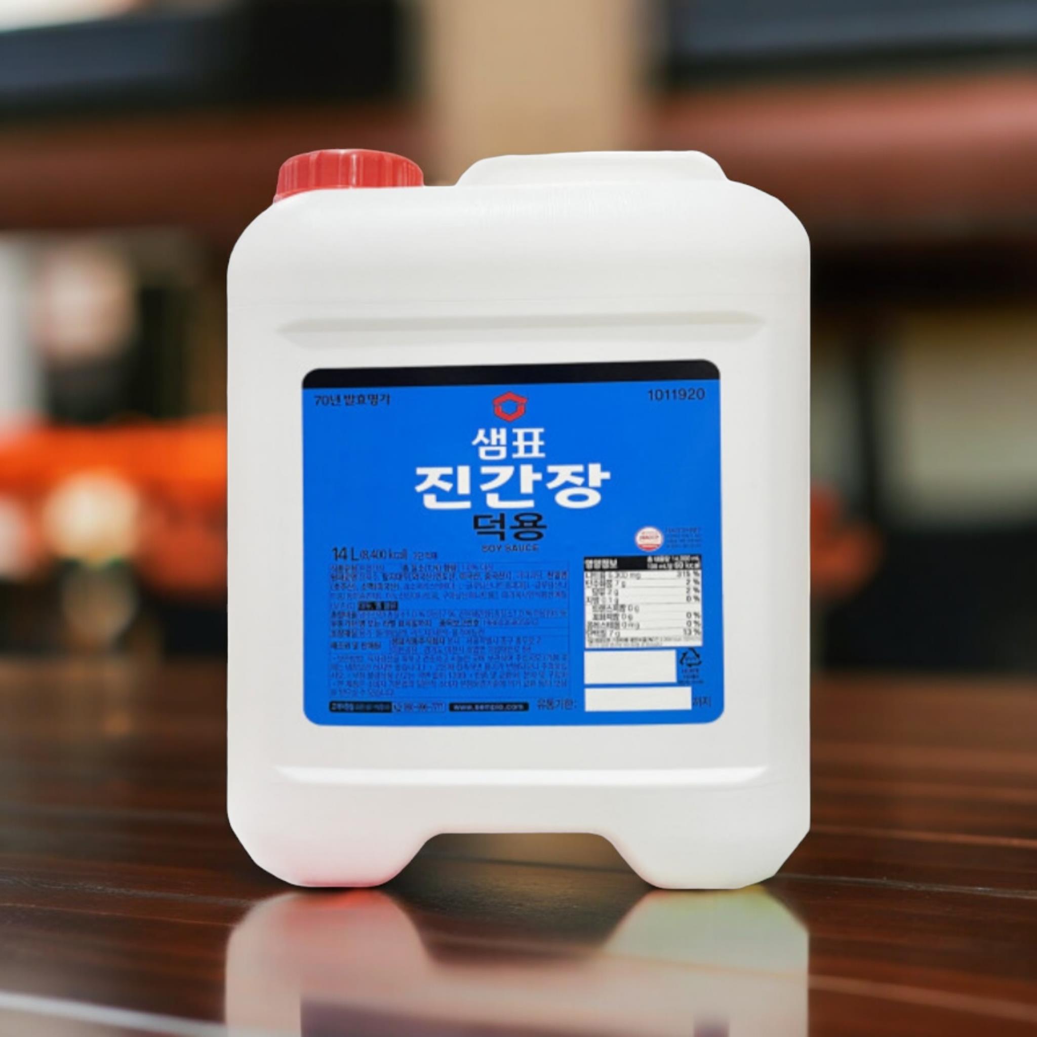 샘표) 진간장덕용14L