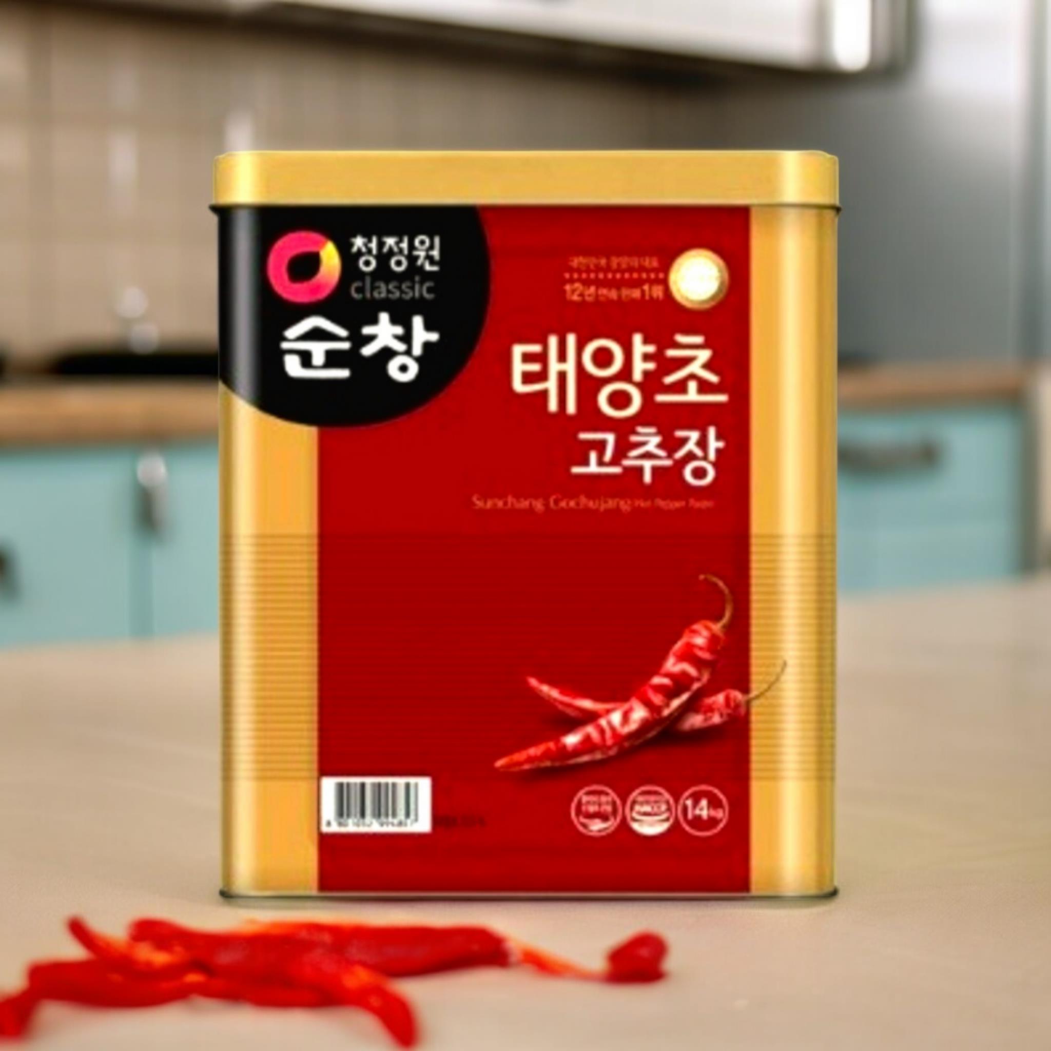 청정원) 태양초고추장14kg