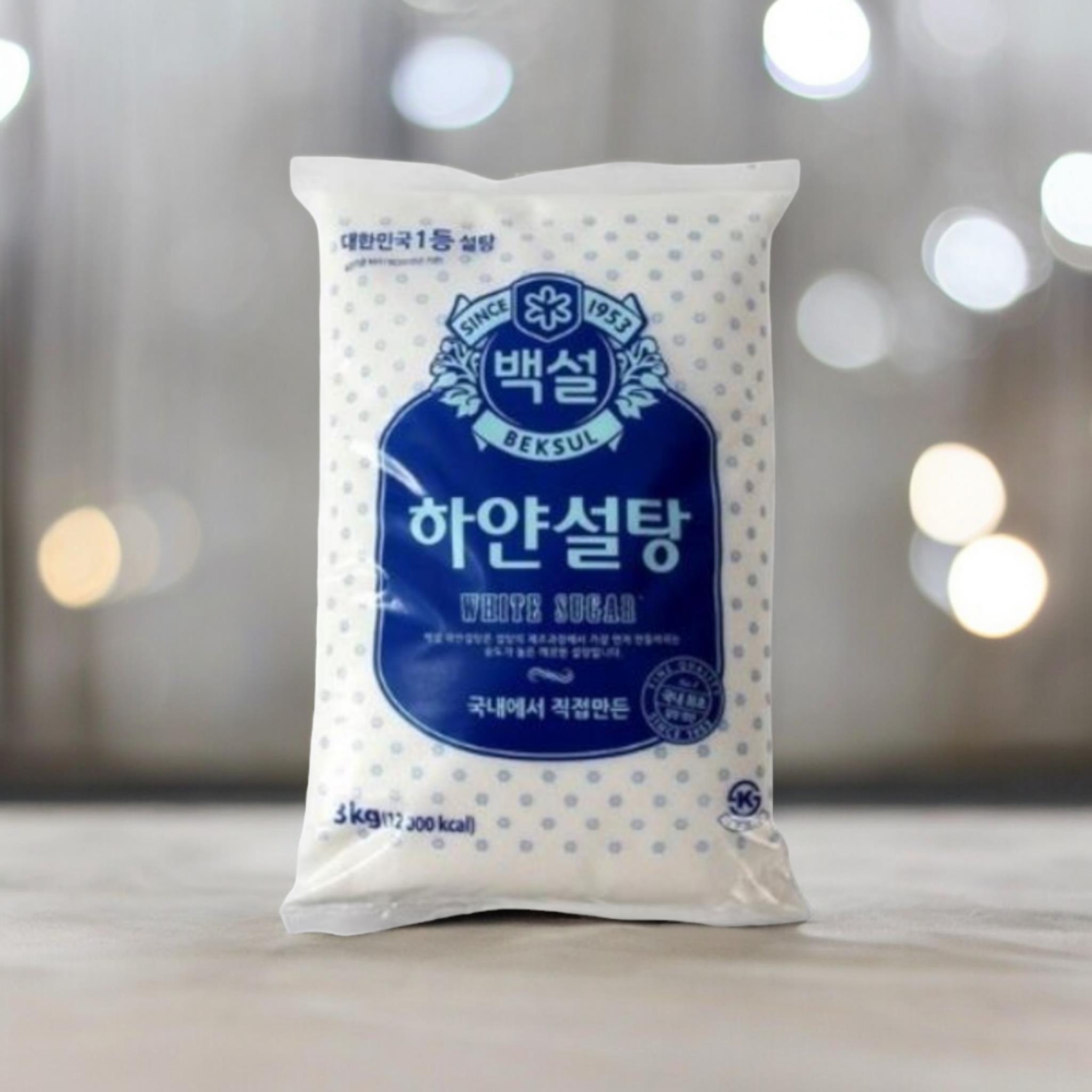 백설) 하얀설탕 3kg