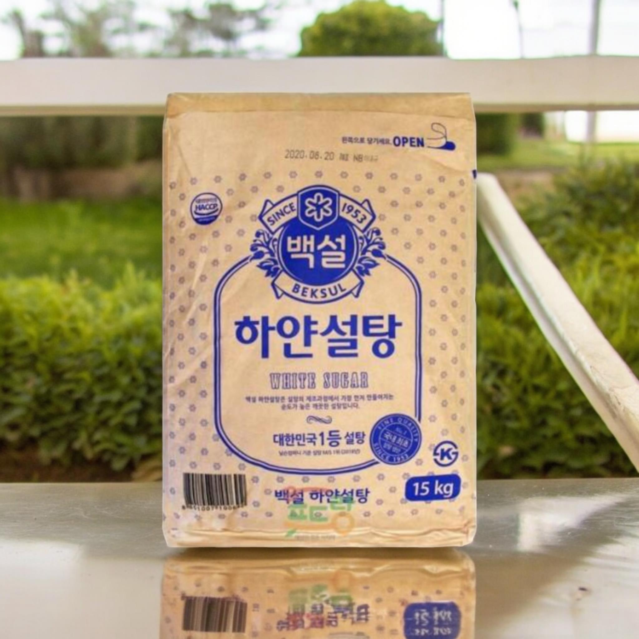 백설) 하얀설탕 15kg