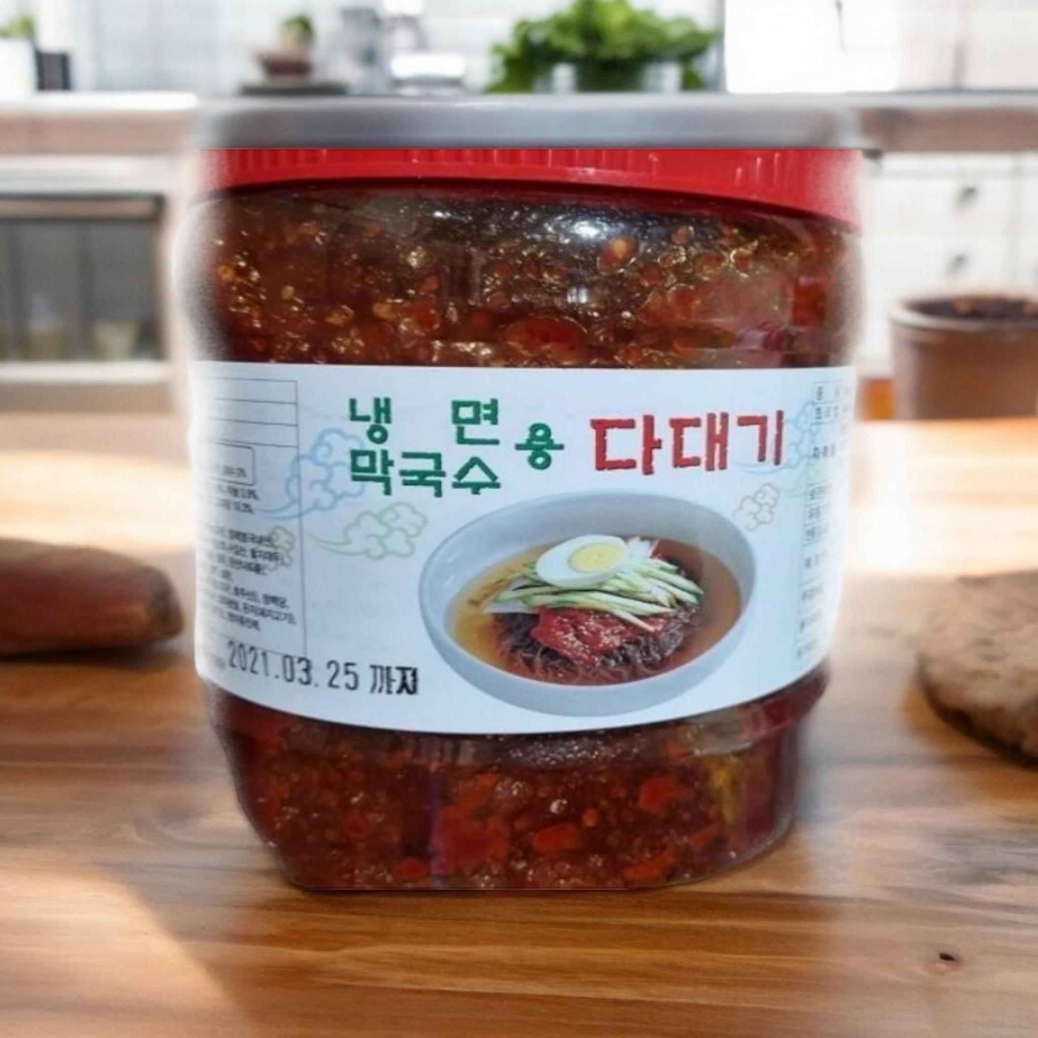 금성) 물냉면다데기2kg
