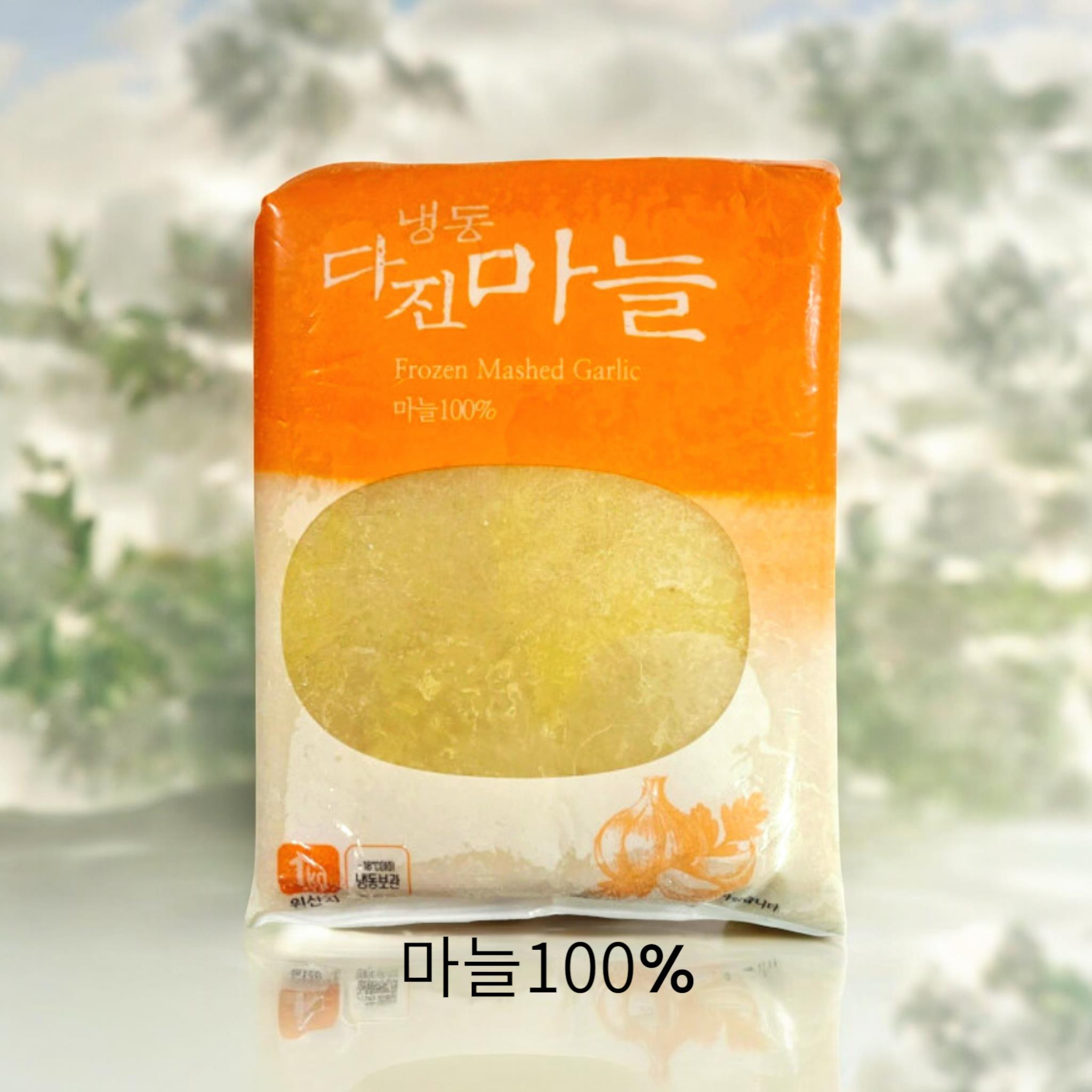 냉동) 다진마늘100% 1kg
