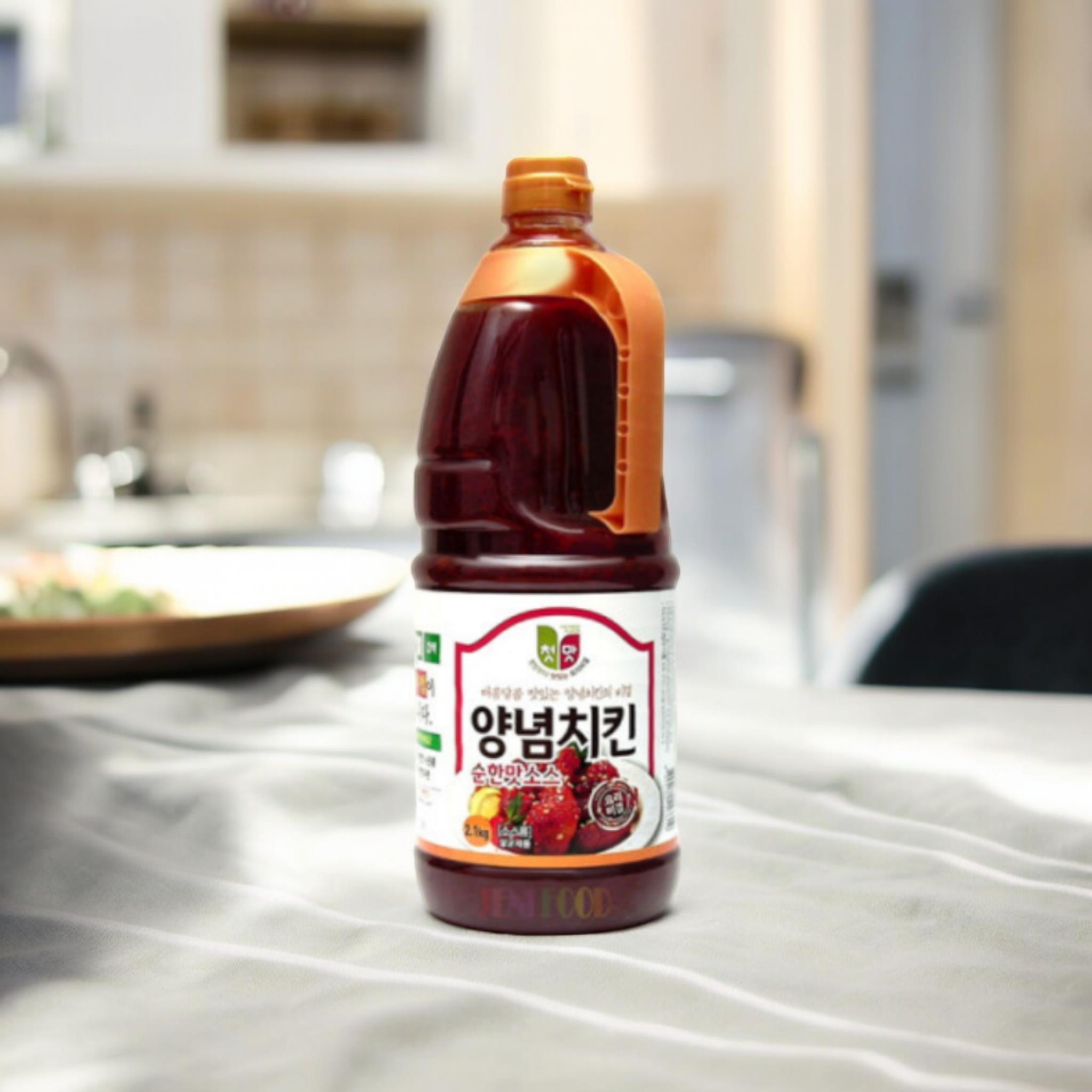 청우) 양념치킨 순한맛소스2.1kg