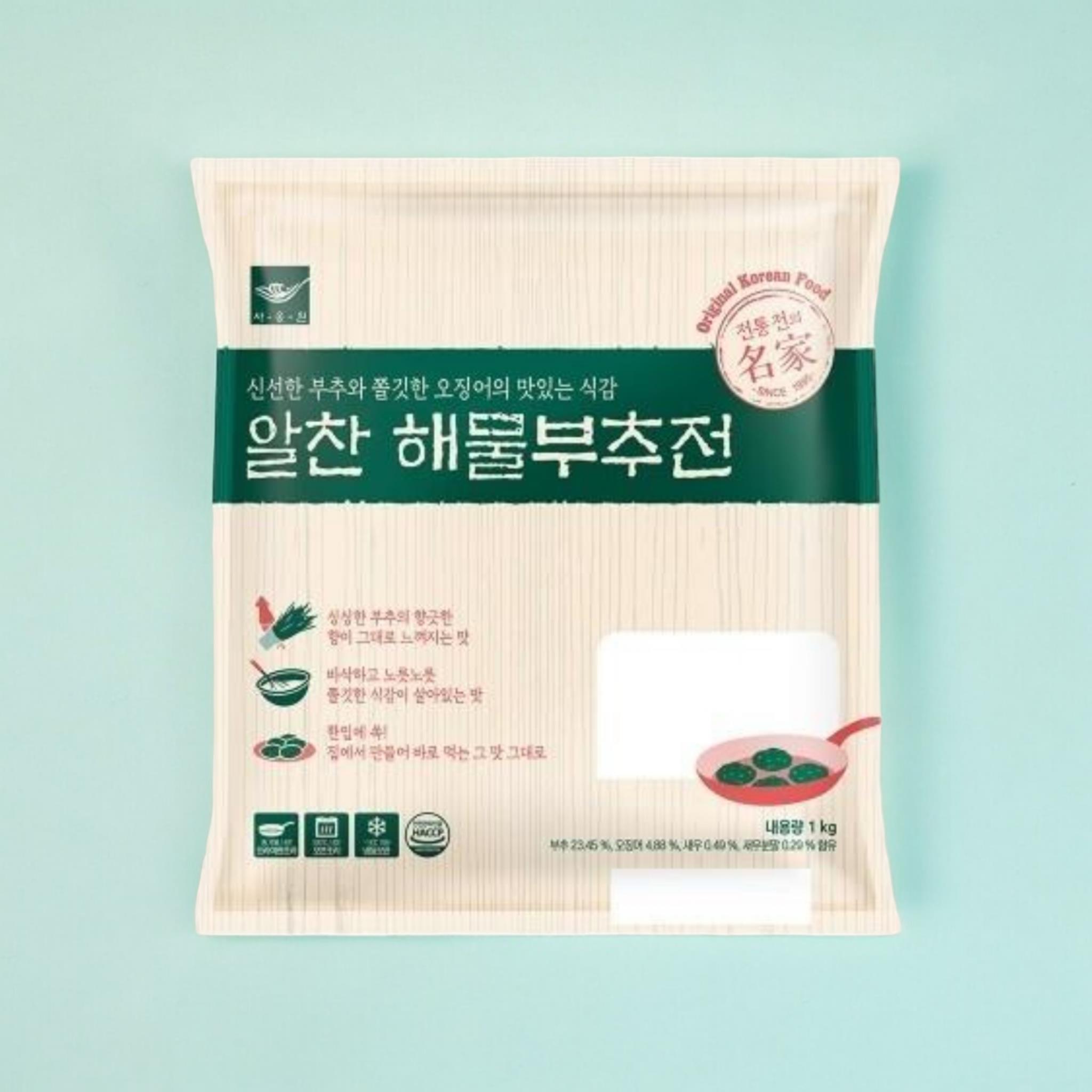 사옹원) 알찬해물부추전1kg