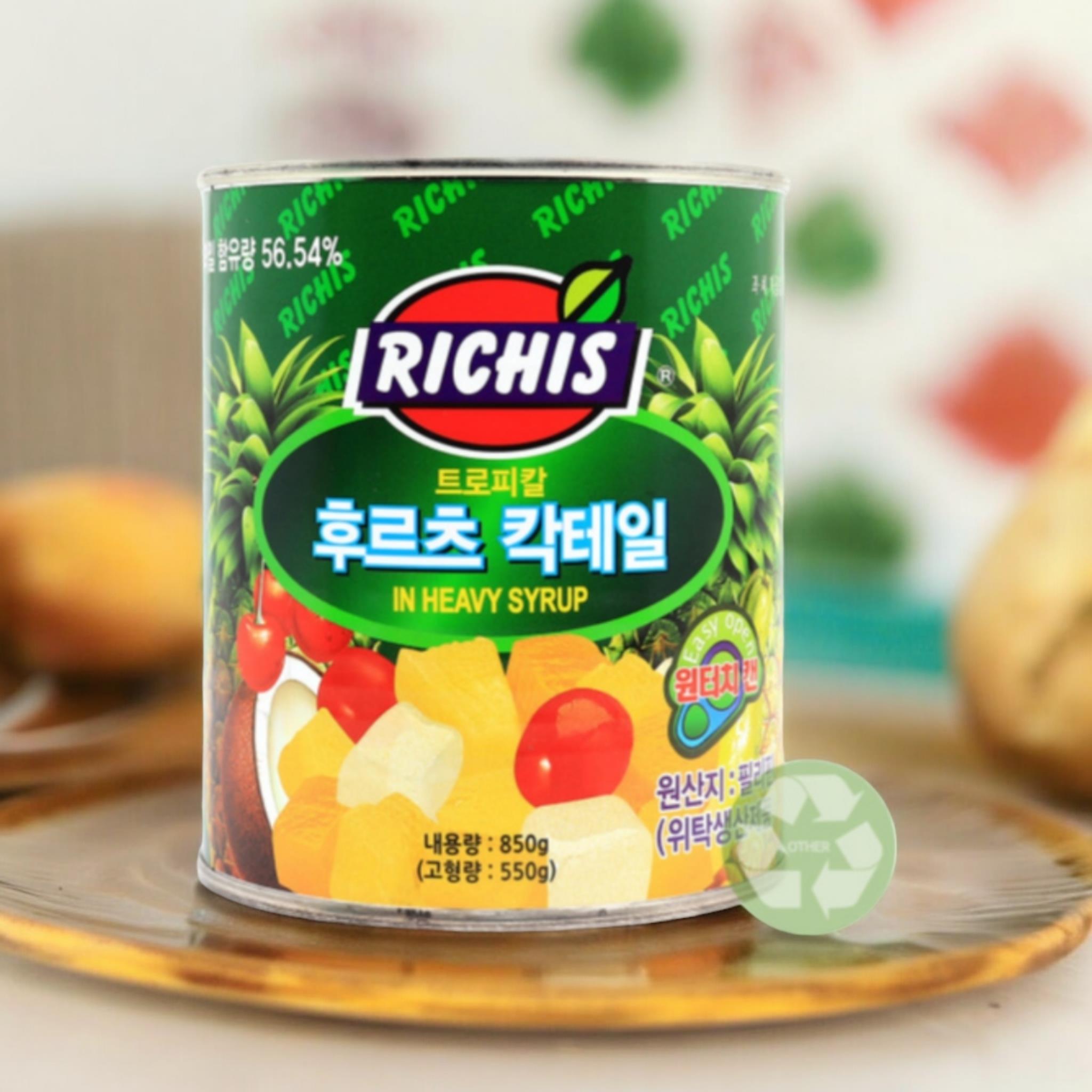 리치스) 후르츠칵테일 850g