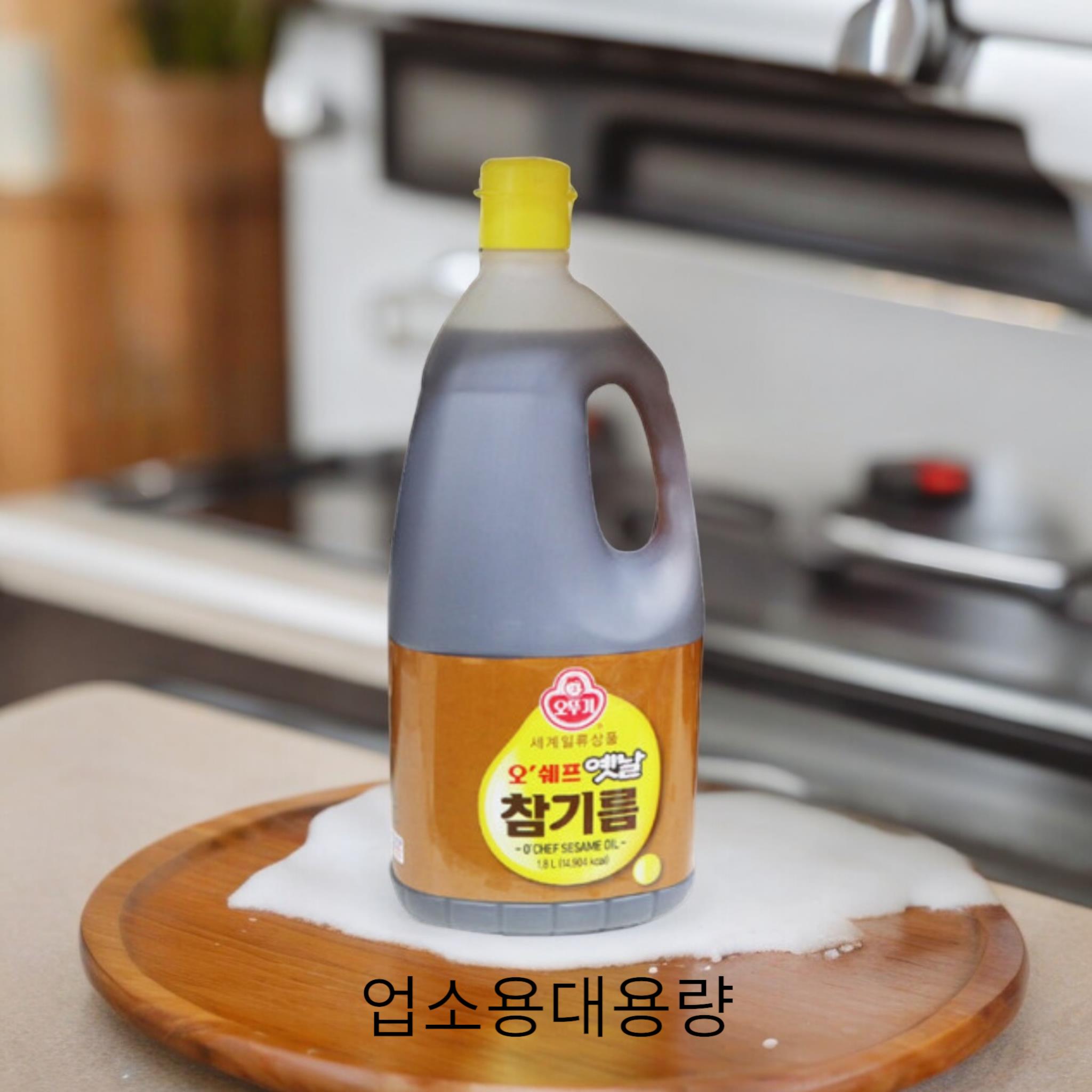 오쉐프) 옛날참기름1.8L