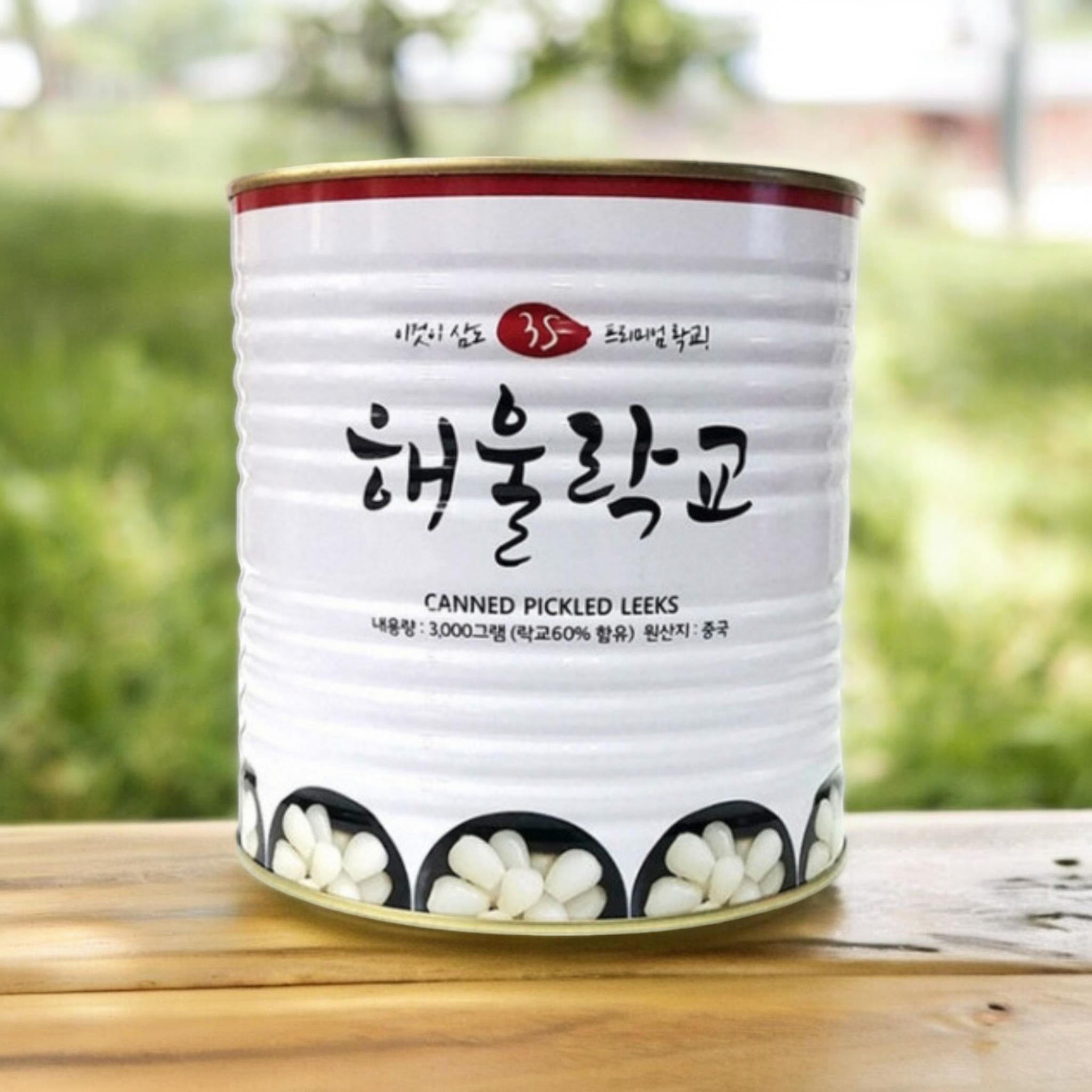 해울찬) 락교3S 3kg프리미엄