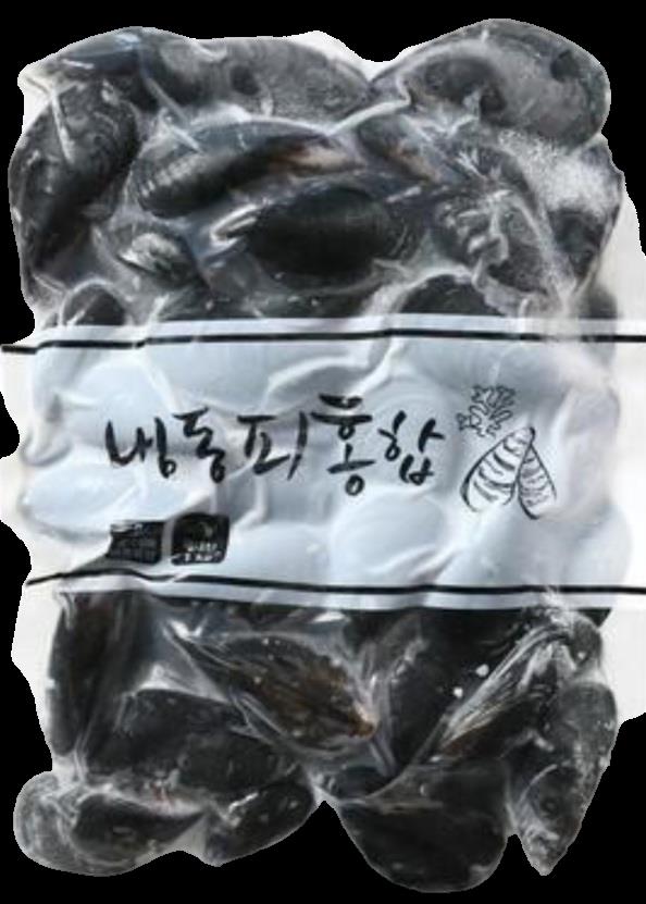 냉동수산) 자숙피홍합1kg