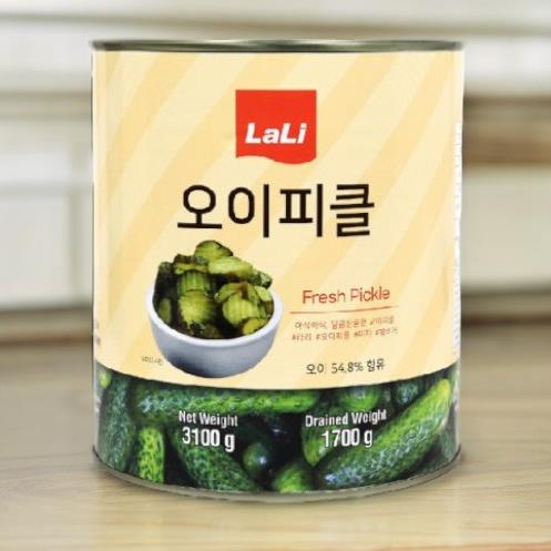 라리) 오이피클3.1kg(슬라이스)
