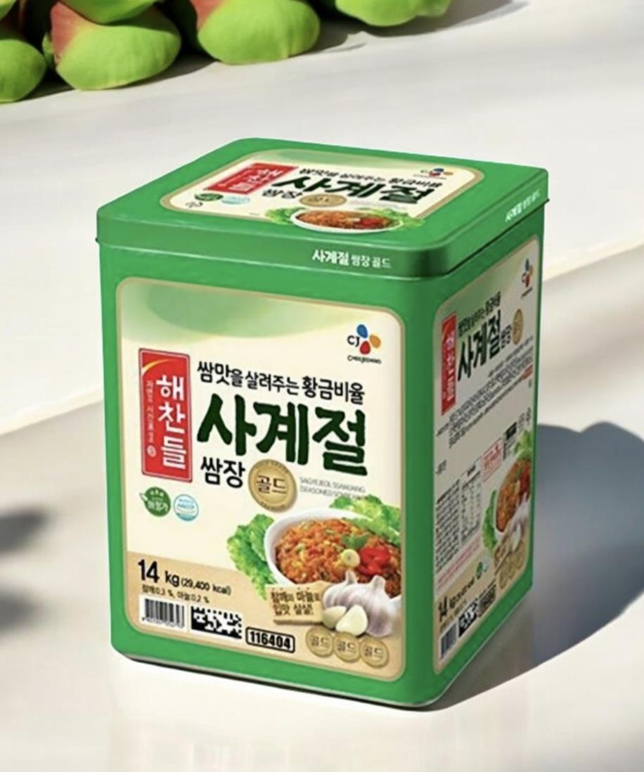 해찬들) 사계절쌈장14kg