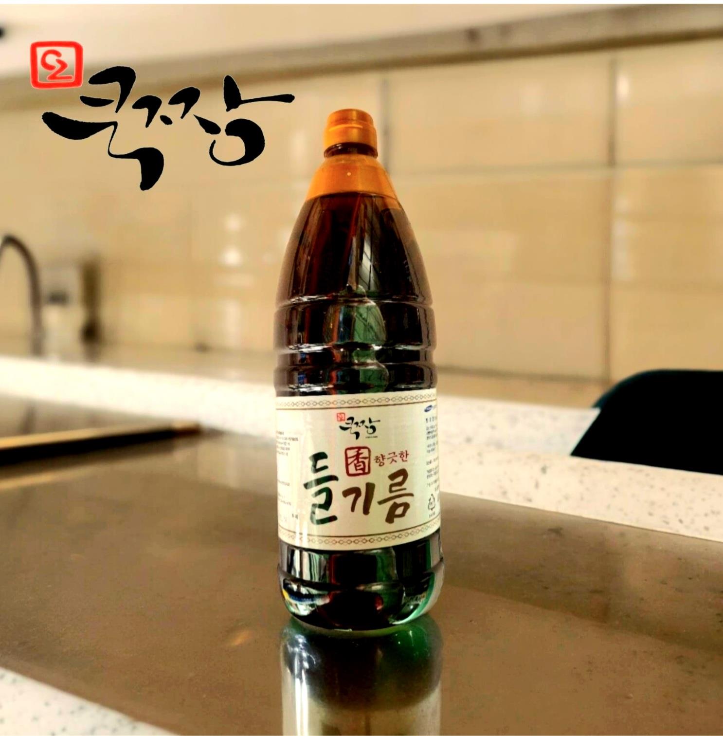 쿡짱) 들향기름 1.8L