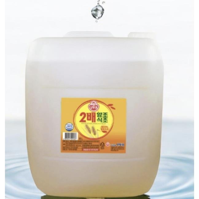 오뚜기) 2배양조식초18L